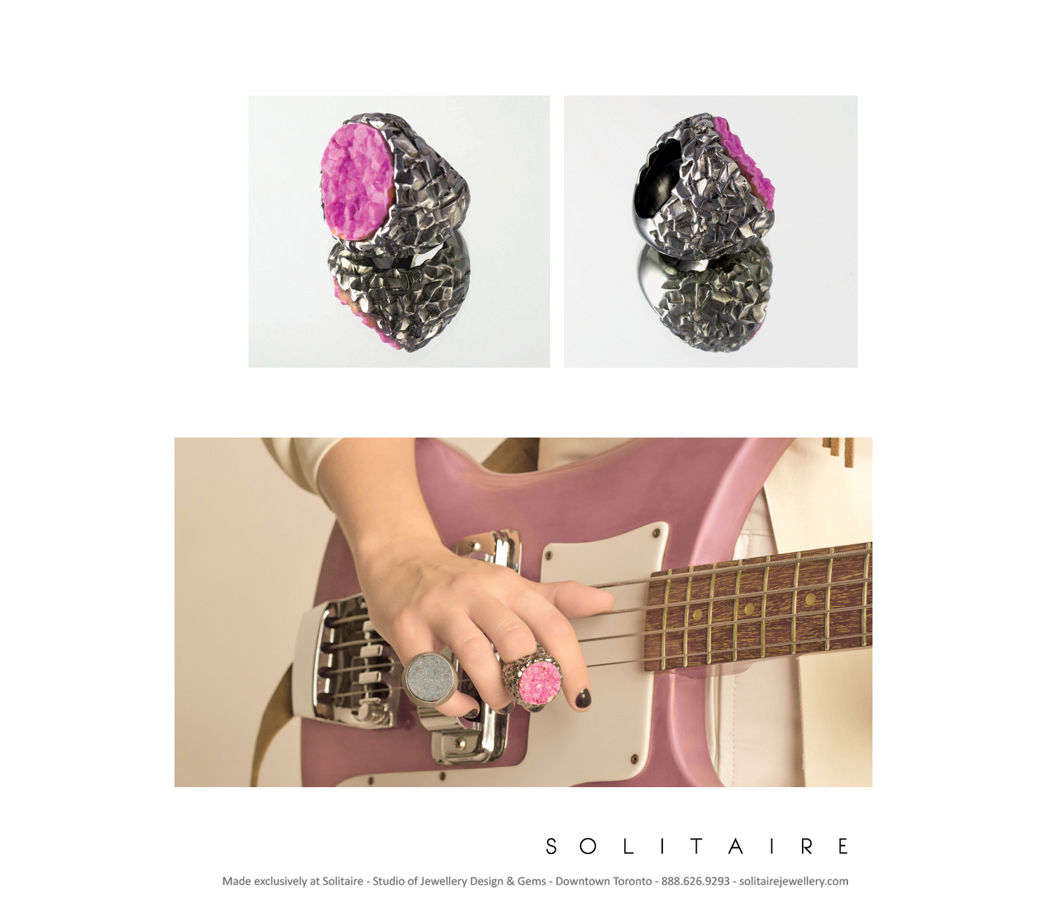 Bubble Gum Ring by Alex Armen: Muse & Fame Collection available only on Solitaire Jewellery's Online Shop